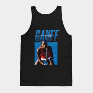 coco gauff vintage style grunge Tank Top